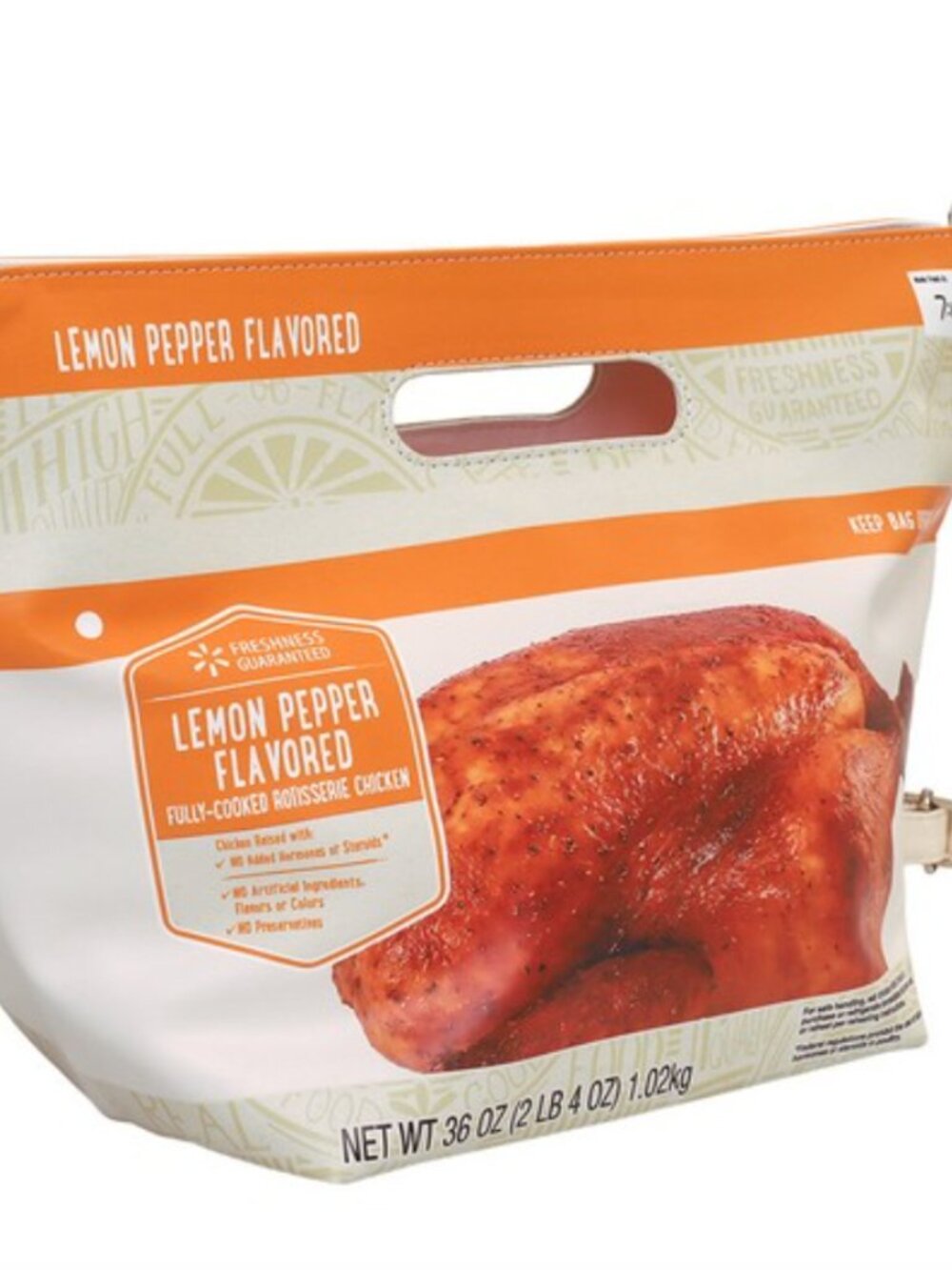 Walmart Lemon Pepper Rotisserie Chicken Purse - Walmart Deli Bag NEW